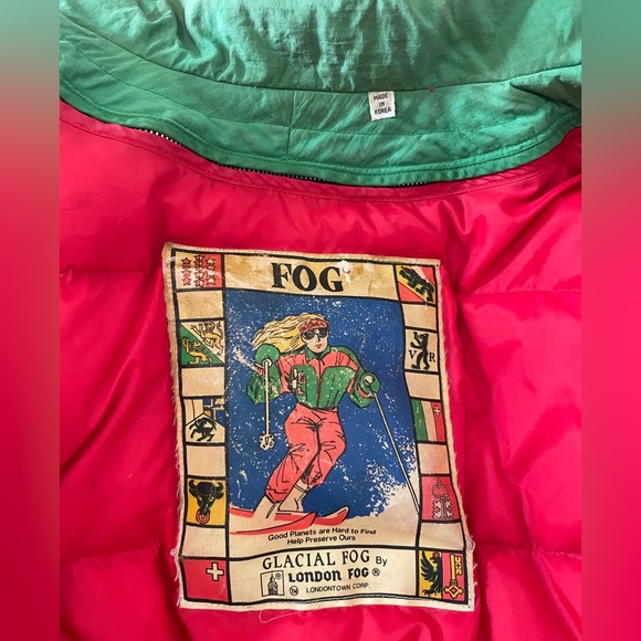 Retro VINTAGE London Fog ski jacket - Picture 7 of 8